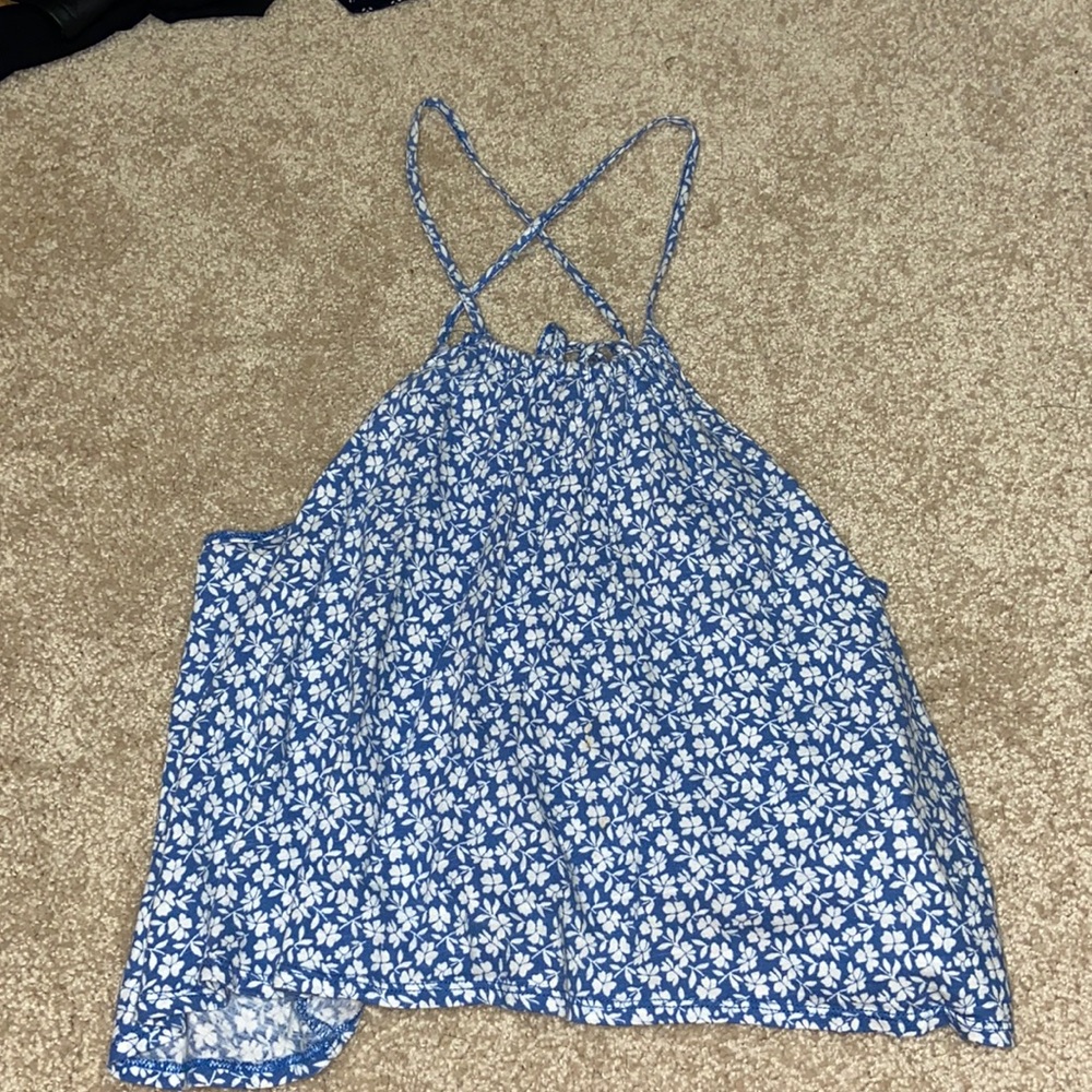 tie in the back tank top - Picture 1 of 2